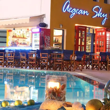 מלון דירות Aegean Sky Hotel-suites מאליה